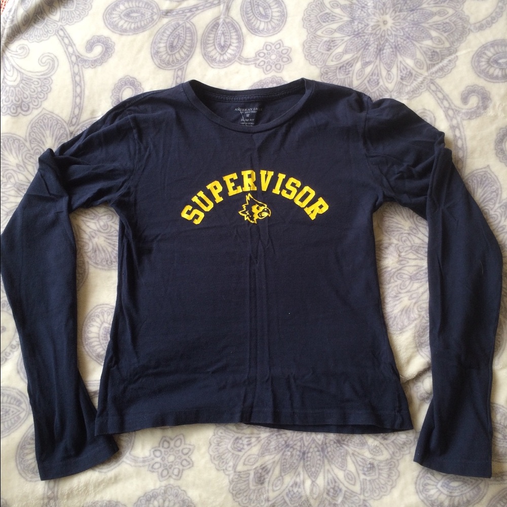 Cute long sleeve crop top